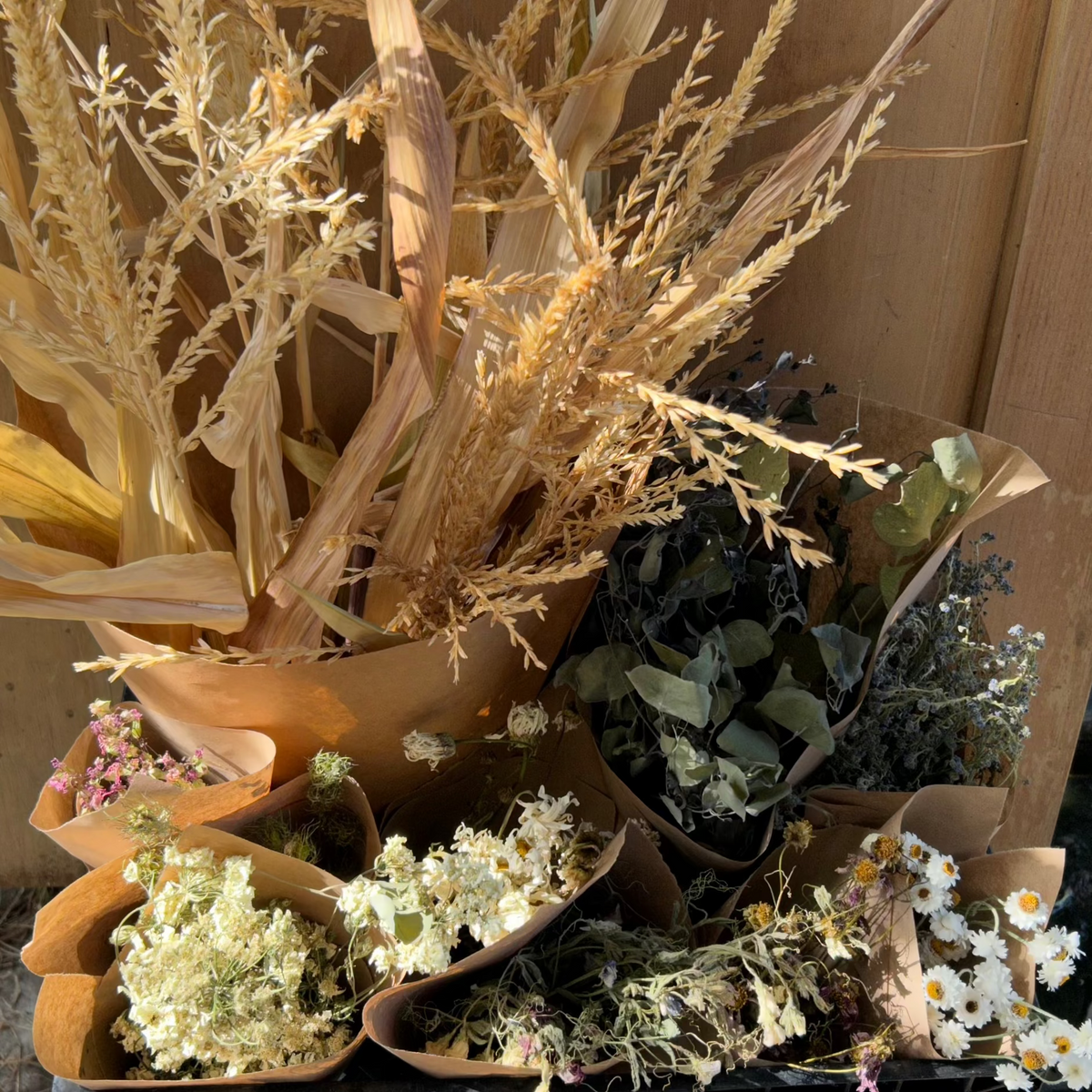 Box of Dried Flowers