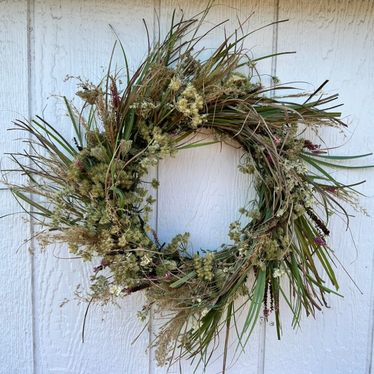Dried Flower Wreath - #269