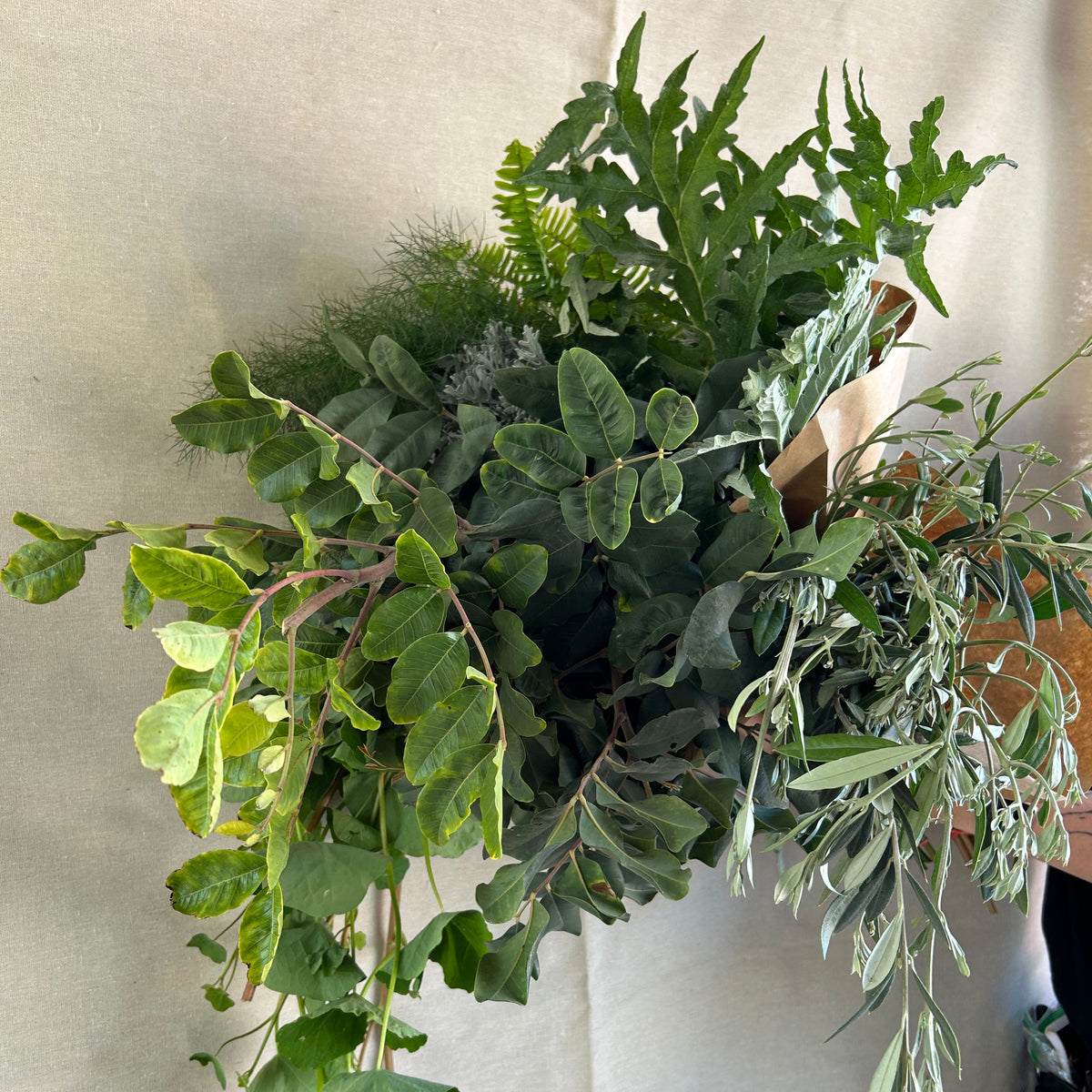 DIY Bucket Greenery