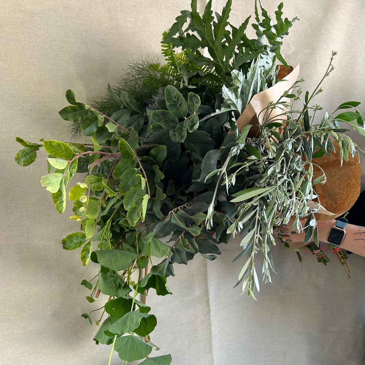 Mixed Greenery Bucket - 7 Bunches