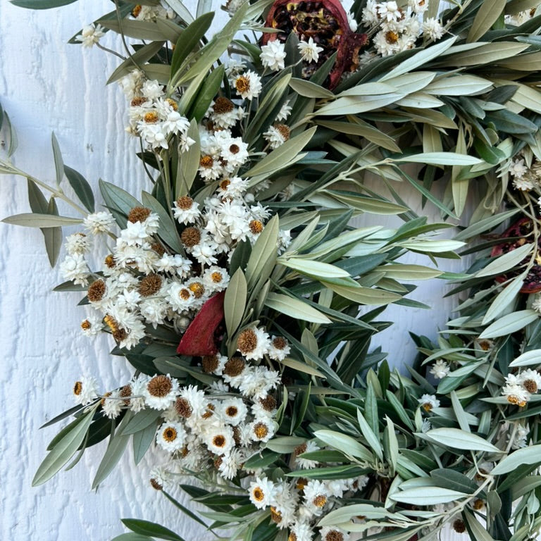 Dried Flower Wreath - #268