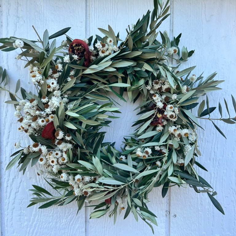 Dried Flower Wreath - #268