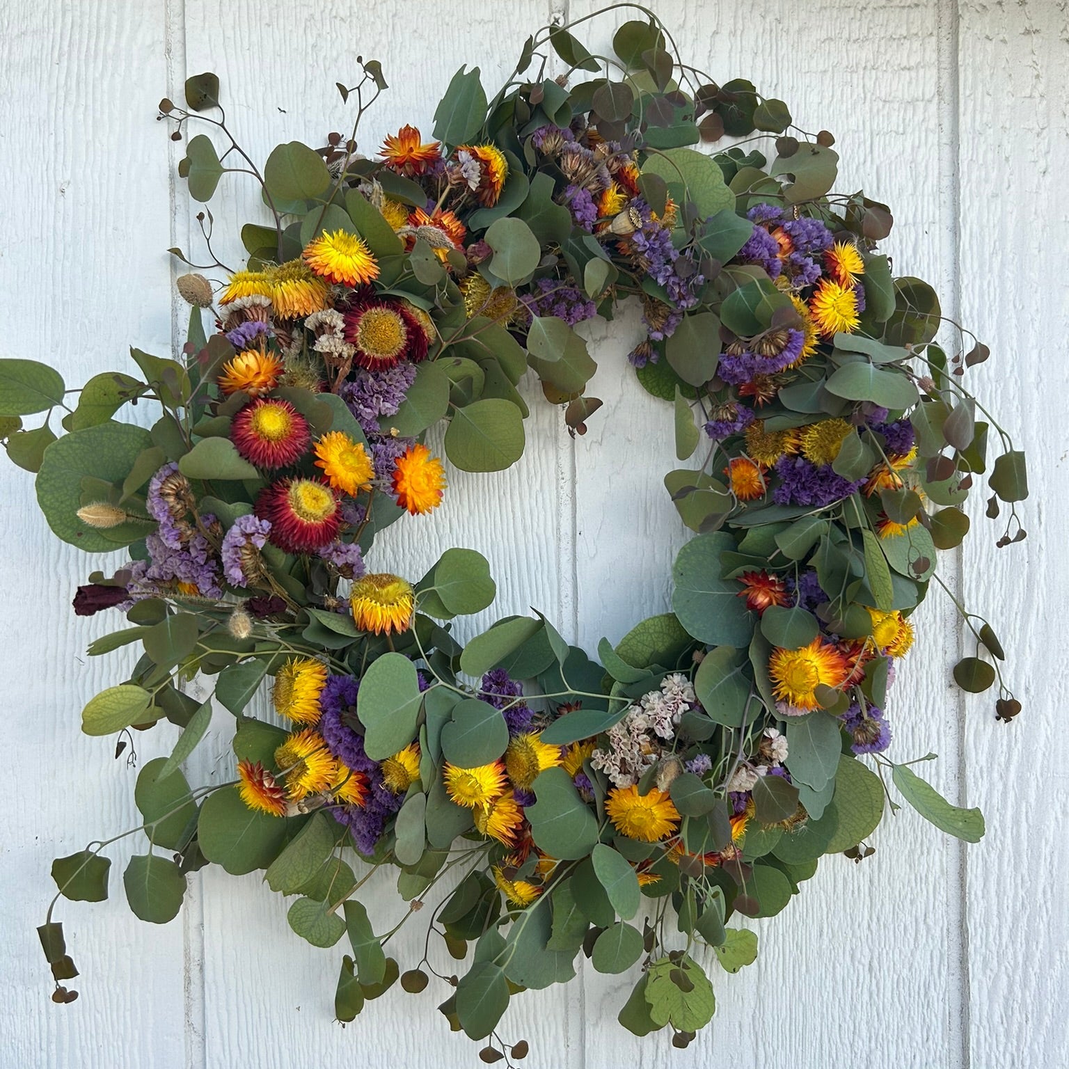 Dried Flower Wreath - #261