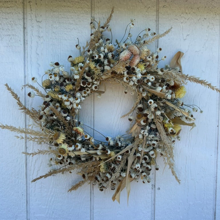 Dried Flower Wreath - #263