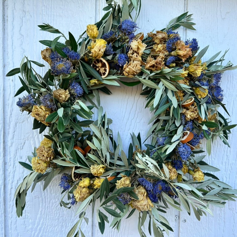 Dried Flower Wreath - #267