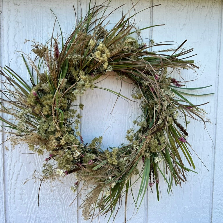 Dried Flower Wreath - #269