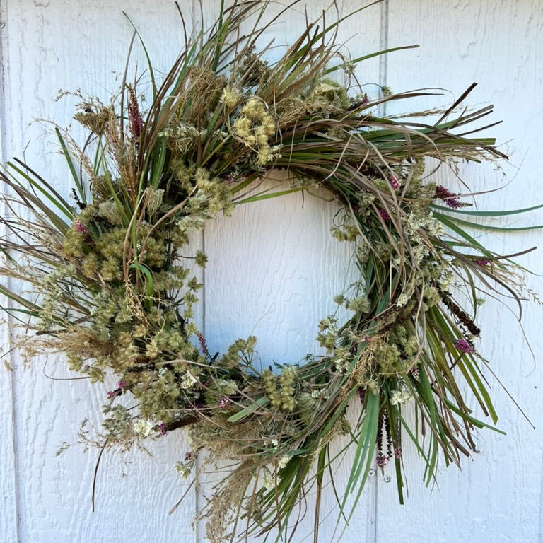 Dried Flower Wreath - #269