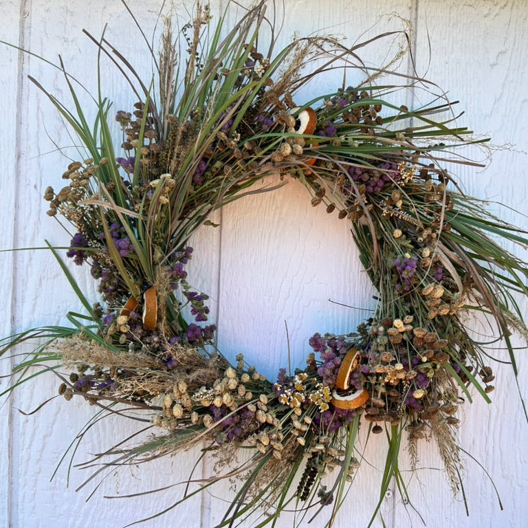 Dried Flower Wreath - #270