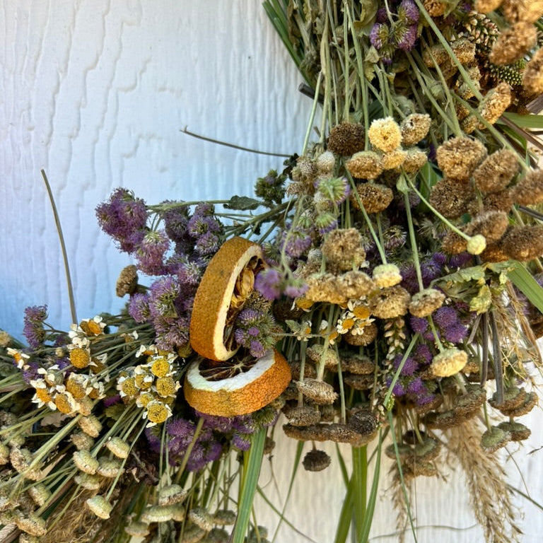 Dried Flower Wreath - #270
