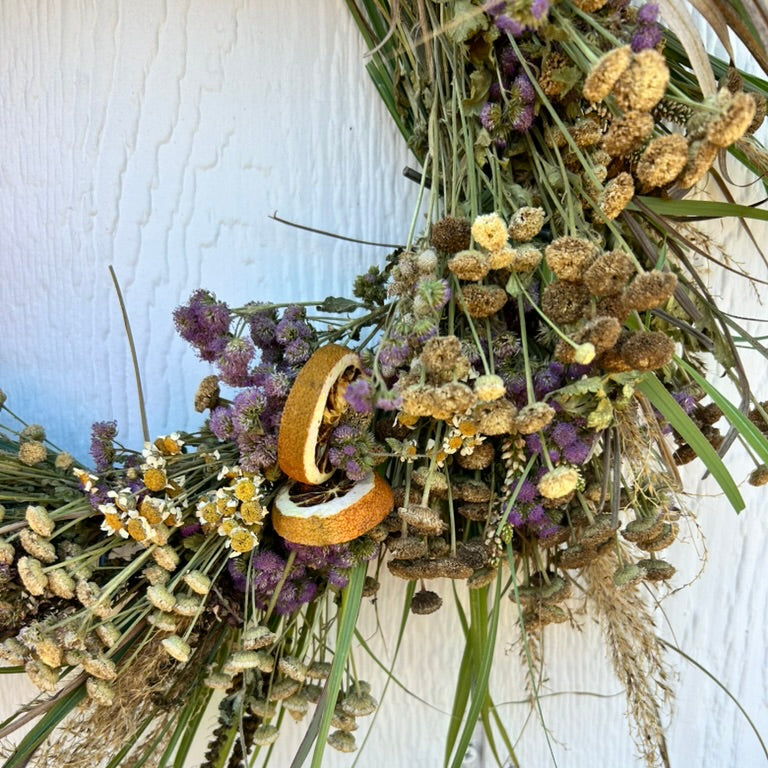 Dried Flower Wreath - #270