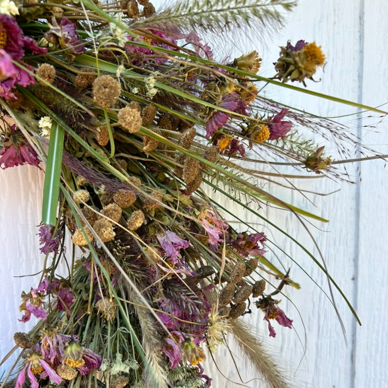 Dried Flower Wreath - #271