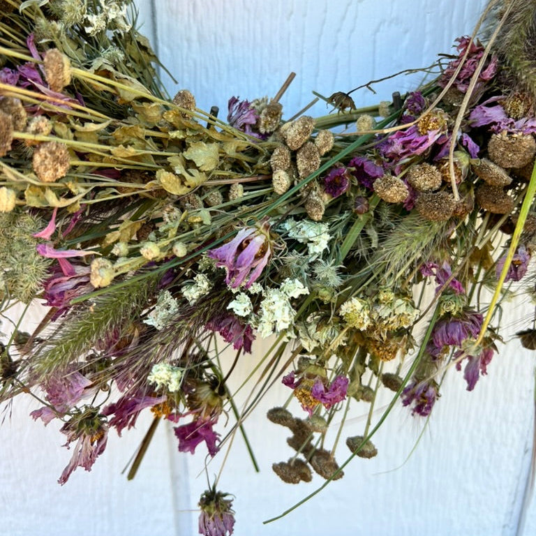 Dried Flower Wreath - #271