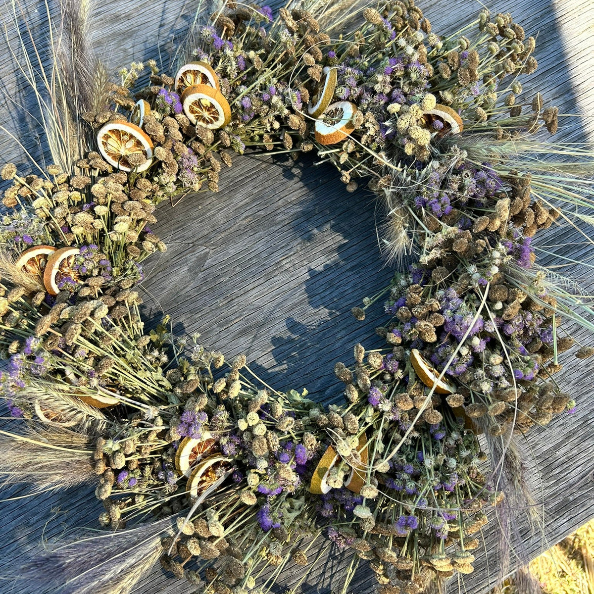 Dried Flower Wreath - #274