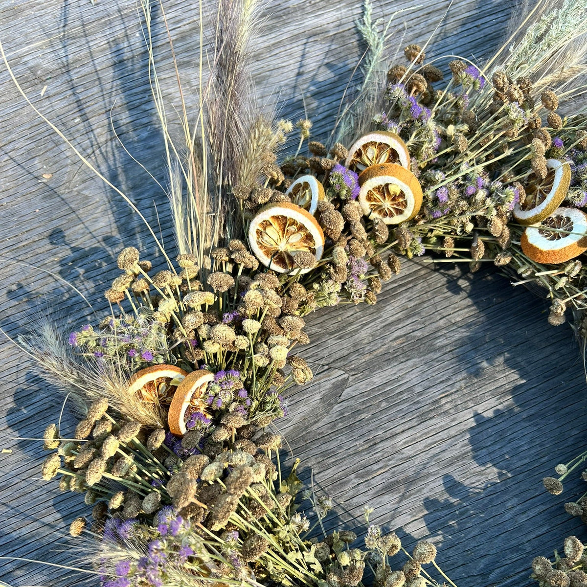 Dried Flower Wreath - #274