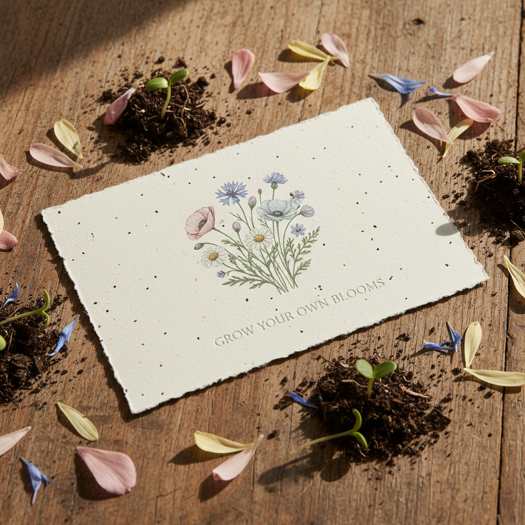 Plantable Seed Card (Blank)